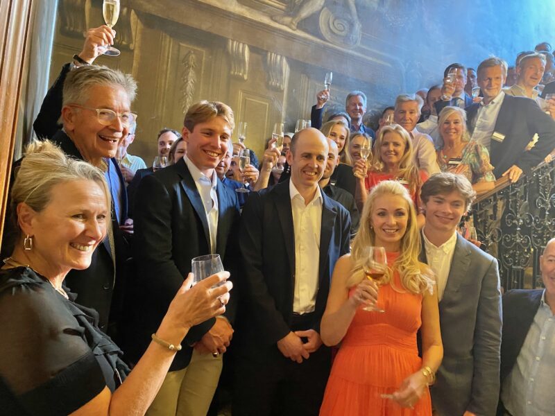 Celebrating GB Alpine ski team. Image © PlanetSKI